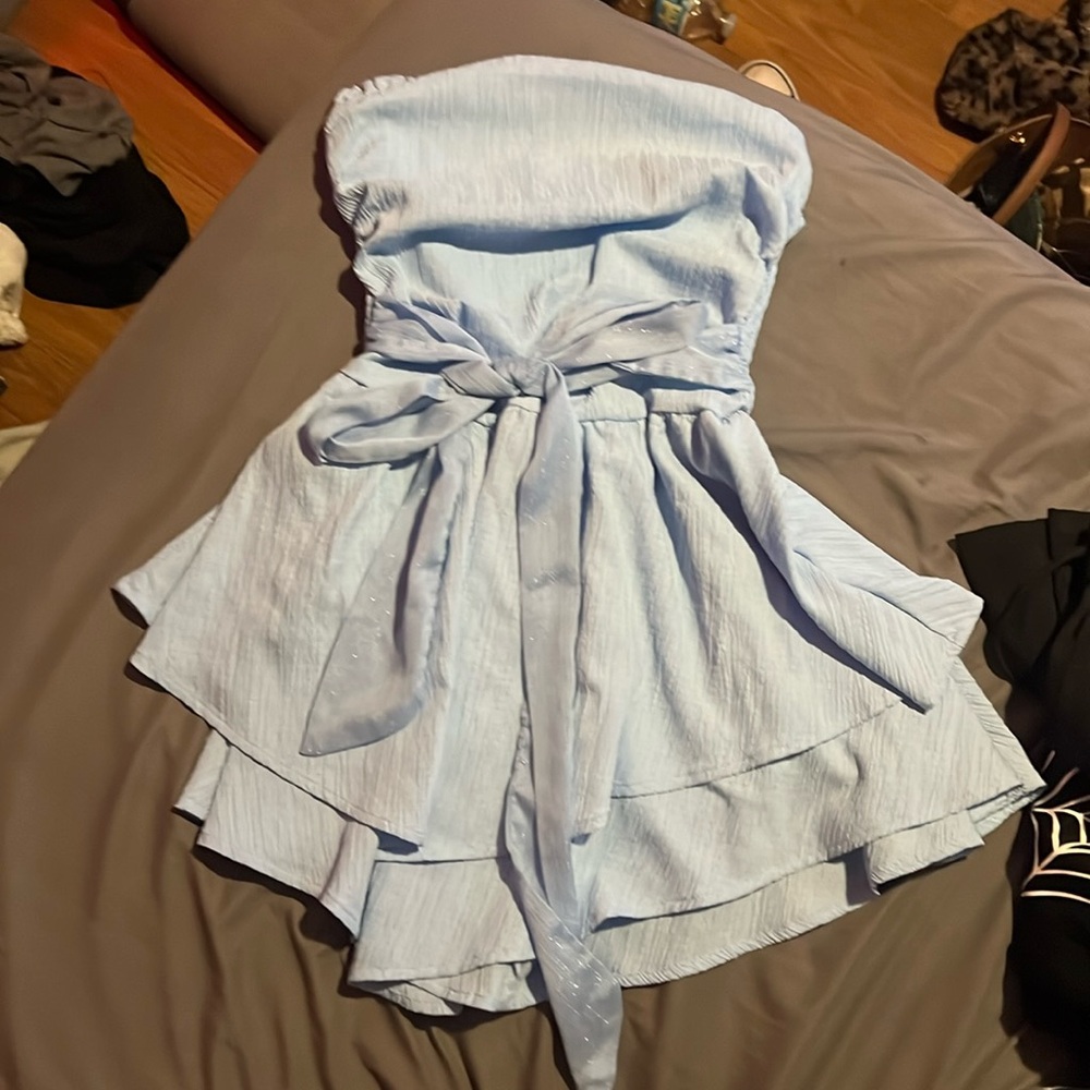 Shein Blue Pretty Dress